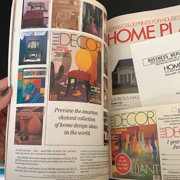 5/$25 item Vintage 1994 Magazine Homes
Great vintage condition - Picture 4 of 7